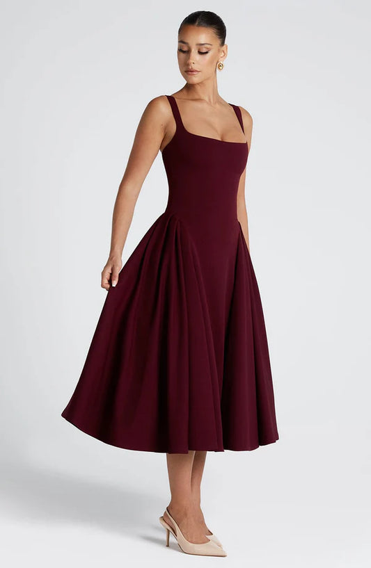 Midi dress for graduation and parties