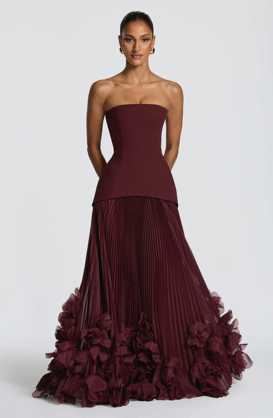 Lorelai Maxi Dress by Revalline for weddings, evening events, and formal occasions.